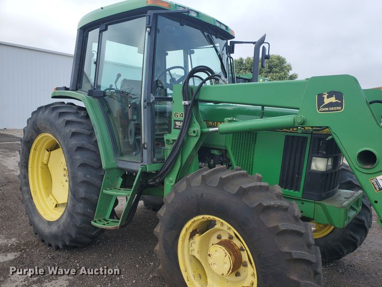 image for item DE4489 1997 John Deere 6400  MFWD tractor
