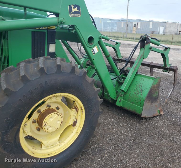 image for item DE4489 1997 John Deere 6400  MFWD tractor