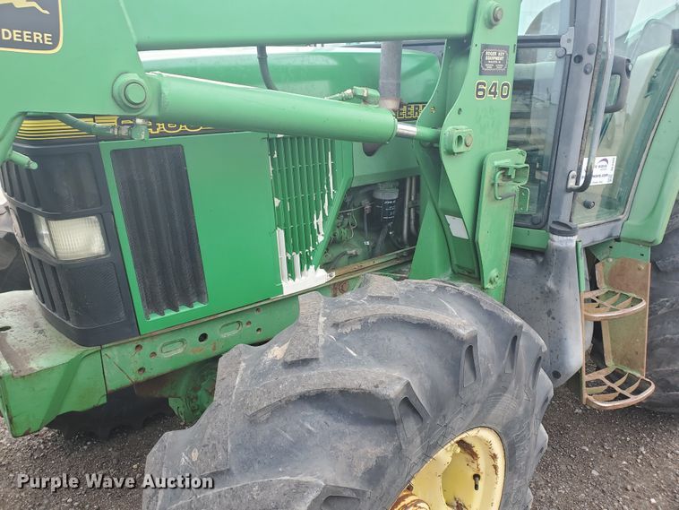 image for item DE4489 1997 John Deere 6400  MFWD tractor