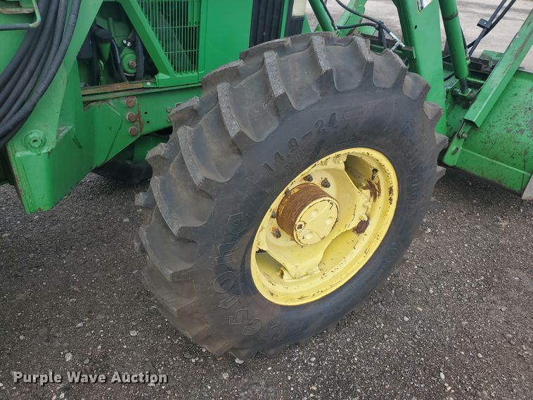 image for item DE4489 1997 John Deere 6400  MFWD tractor
