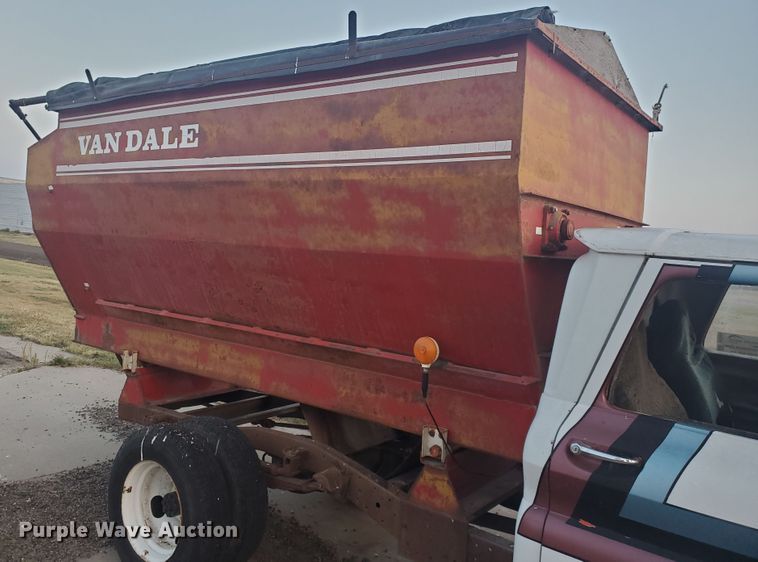 image for item DF5696 1961 Chevrolet Apache 30  feed mixer truck