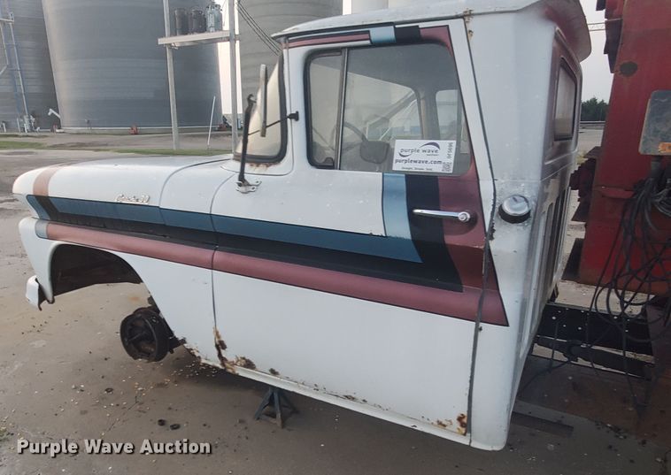 image for item DF5696 1961 Chevrolet Apache 30  feed mixer truck