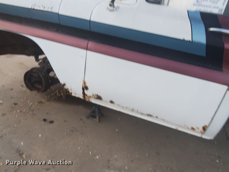 image for item DF5696 1961 Chevrolet Apache 30  feed mixer truck