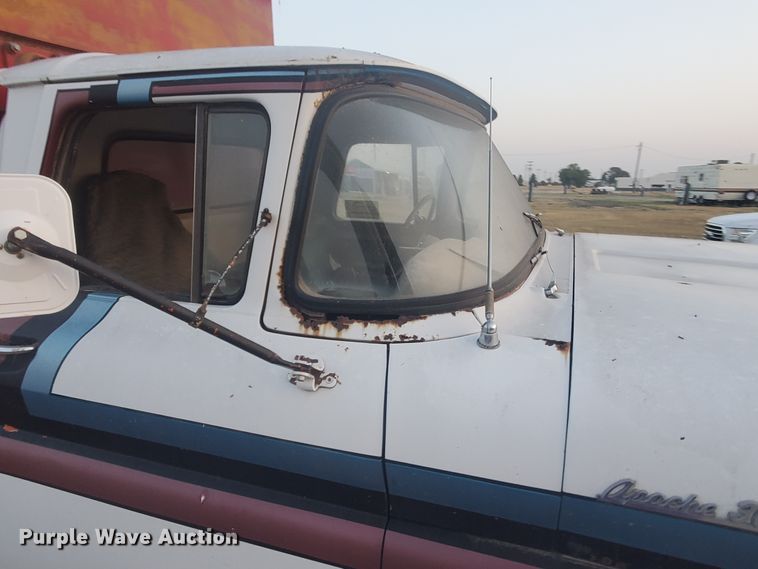 image for item DF5696 1961 Chevrolet Apache 30  feed mixer truck