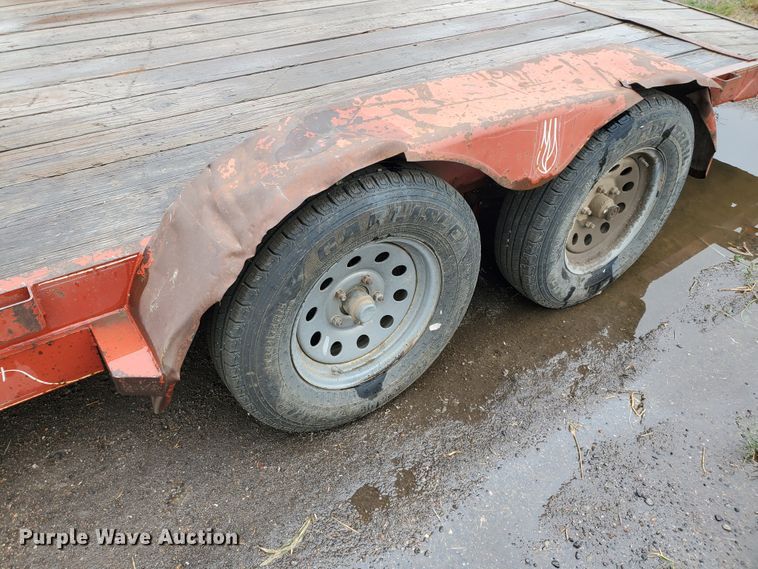 image for item DF5709 2008 Tex Mex utility trailer