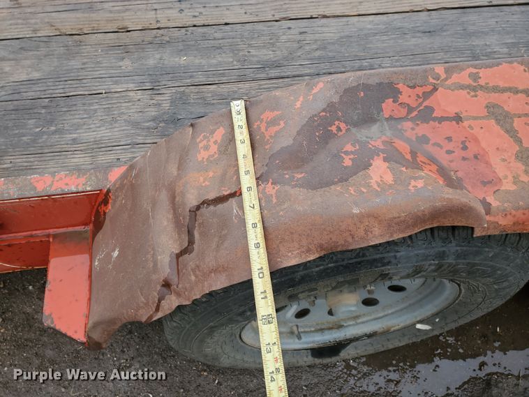 image for item DF5709 2008 Tex Mex utility trailer