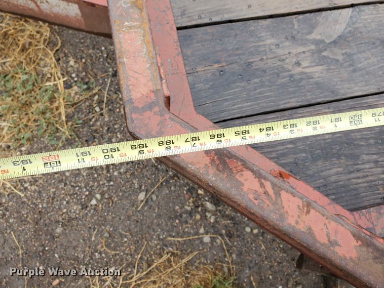 image for item DF5709 2008 Tex Mex utility trailer