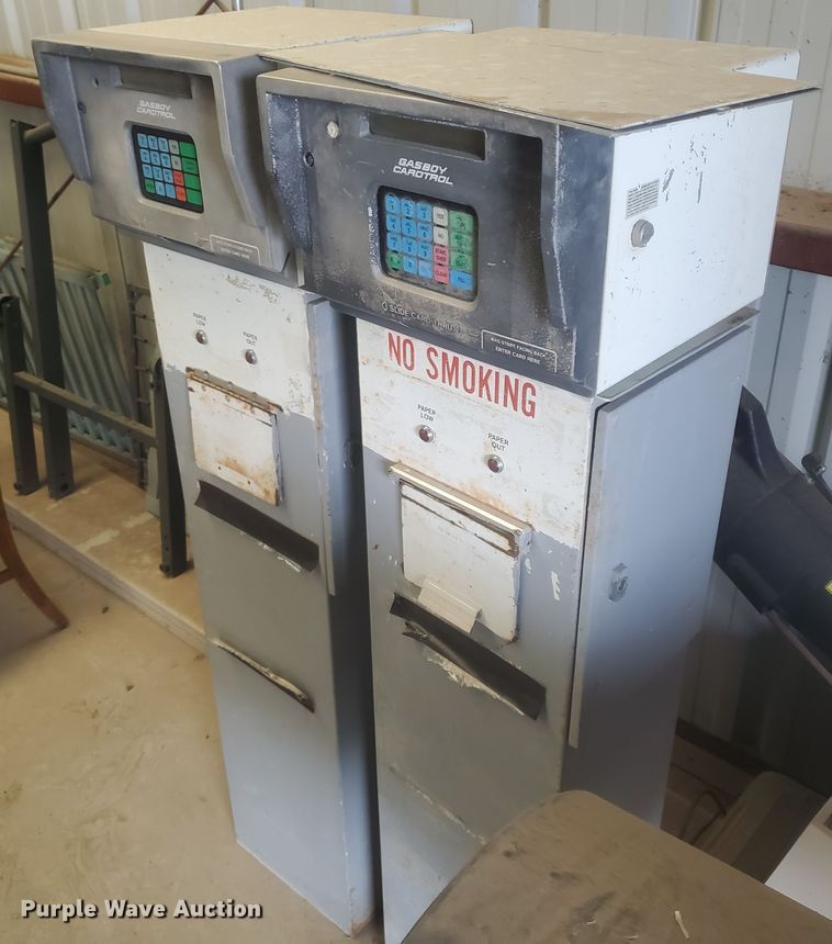 image for item DF5718 (2) Gasboy Cardtrol fuel management devices