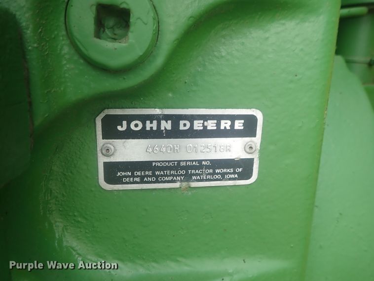 image for item DI4734 John Deere 4640  tractor