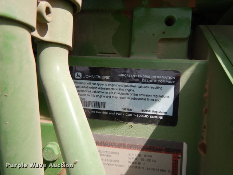 image for item DI7595 2013 John Deere 4630 sprayer