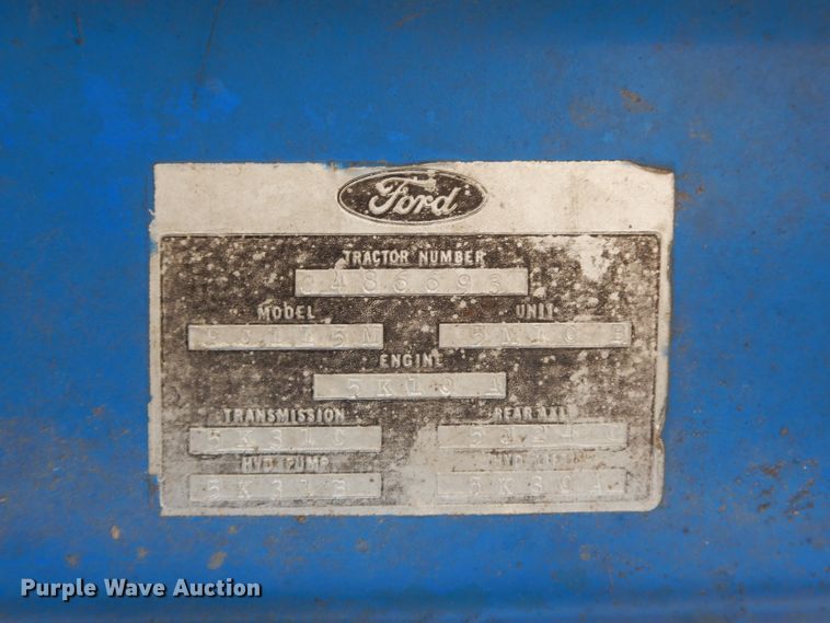 image for item FR9031 Ford 7600  tractor