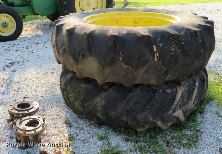 image for item GI9199 (2) 18.4-38 tires and wheels