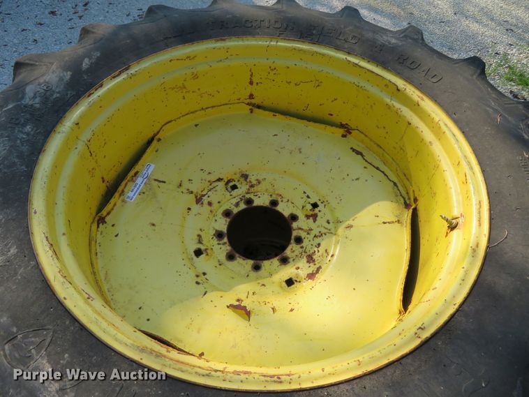 image for item GI9199 (2) 18.4-38 tires and wheels