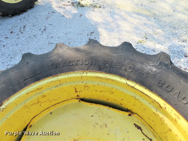 image for item GI9199 (2) 18.4-38 tires and wheels