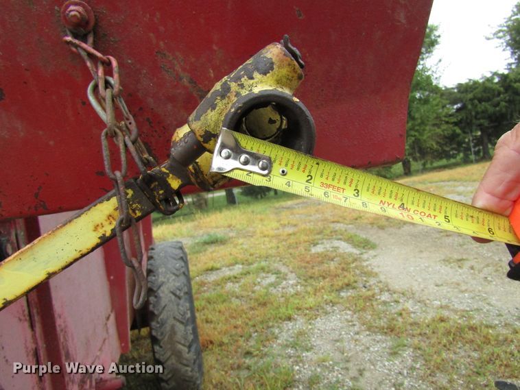 image for item GQ9127 1973 Schuler feed wagon