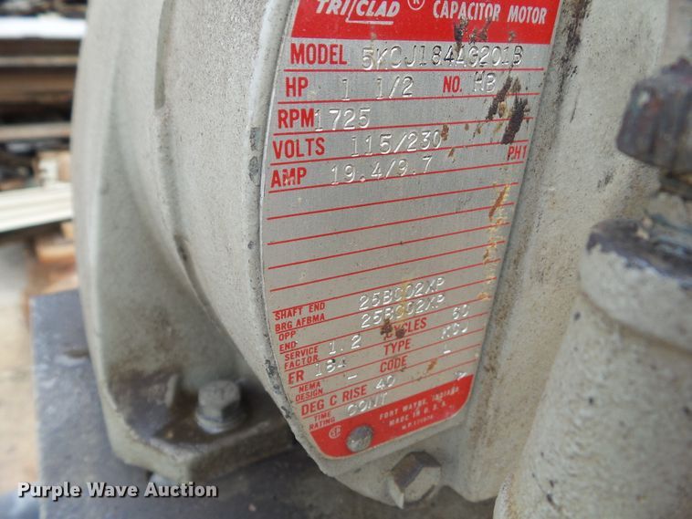 image for item HF9536 Westinghouse IVC-W8 air compressor