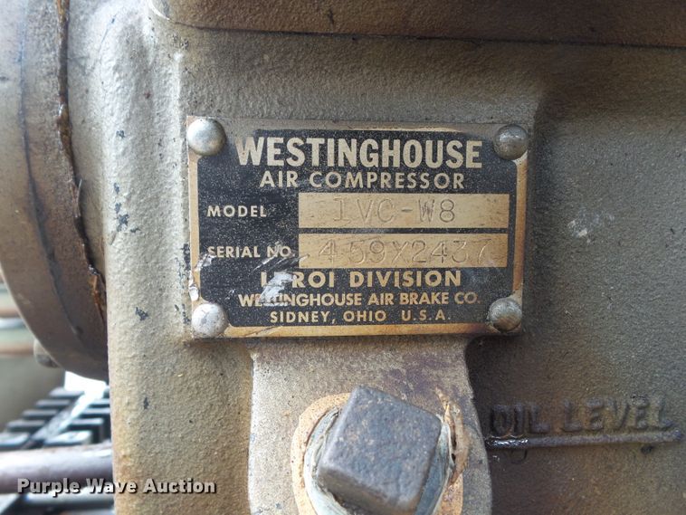 image for item HF9536 Westinghouse IVC-W8 air compressor