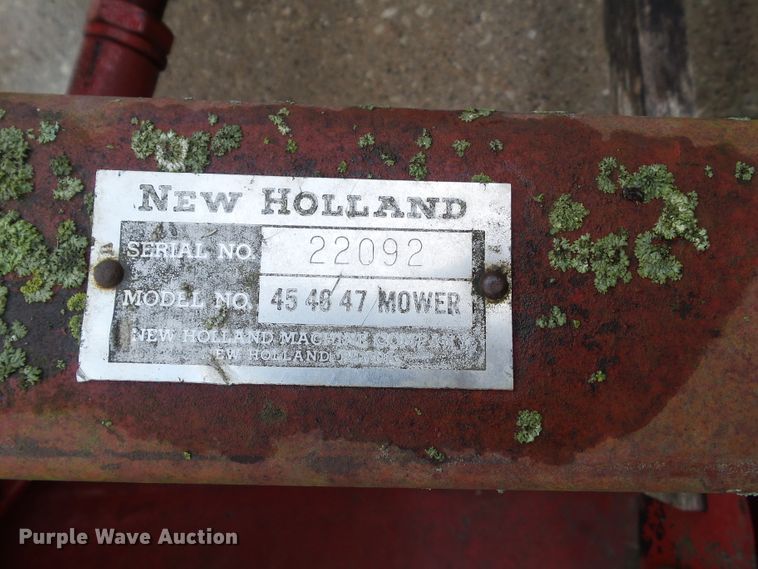 image for item HF9537 New Holland 47 sickle mower