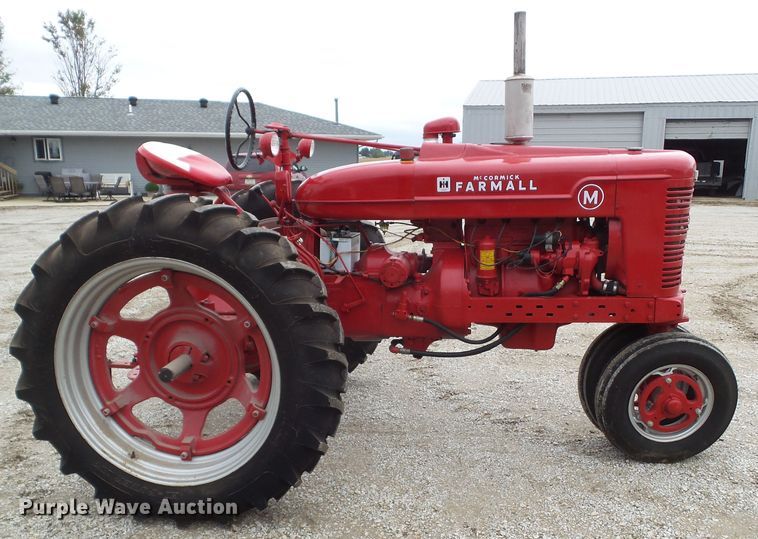 image for item HF9563 1952 Farmall M  tractor