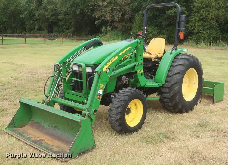 image for item HJ9327 2009 John Deere 4105  MFWD tractor