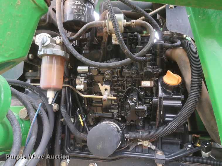 image for item HJ9327 2009 John Deere 4105  MFWD tractor