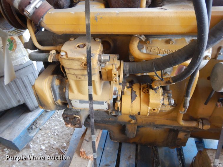 image for item HJ9551 John Deere six cylinder diesel engine