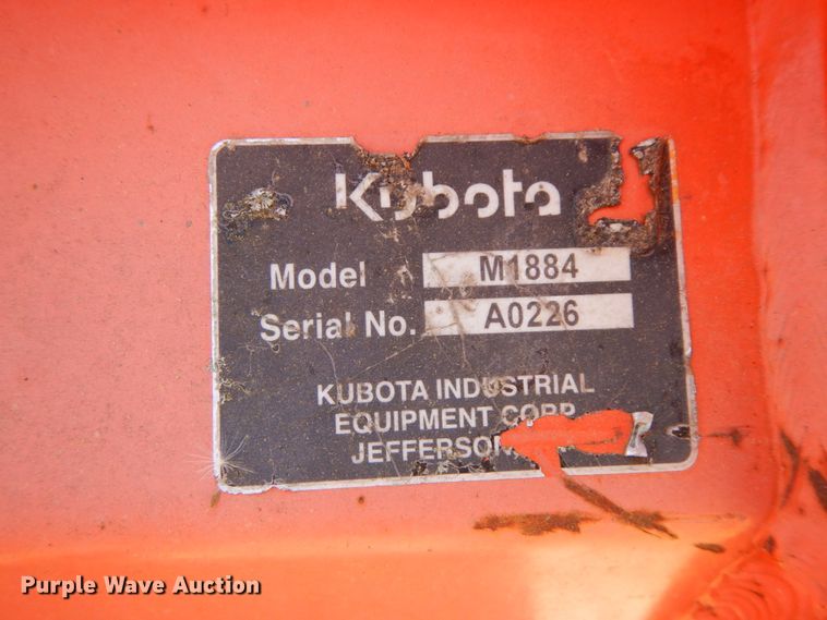 image for item HJ9562 Kubota M95S  tractor