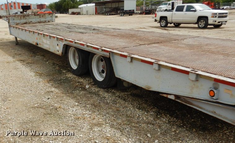 image for item DF2642 2000 Trail King TK70HT-482 drop deck equipment trailer