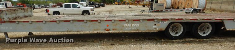 image for item DF2642 2000 Trail King TK70HT-482 drop deck equipment trailer