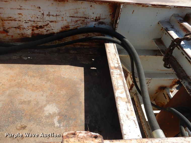 image for item DG1468 1978 Rogers lowboy equipment trailer