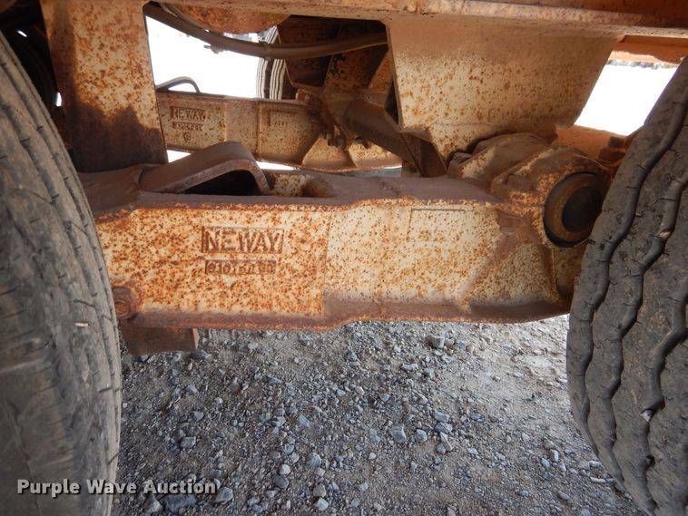 image for item DG1468 1978 Rogers lowboy equipment trailer