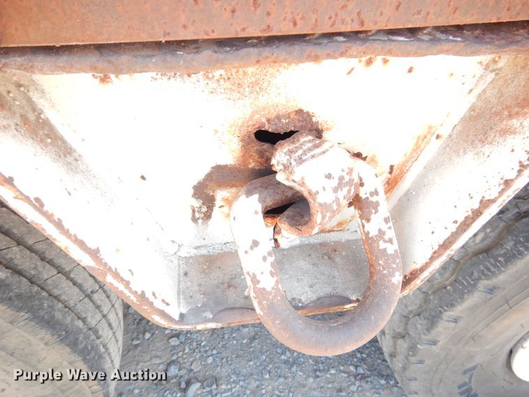 image for item DG1468 1978 Rogers lowboy equipment trailer