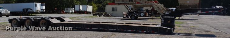image for item DG6985 2001 Load King 553SS lowboy equipment trailer