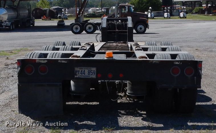 image for item DG6985 2001 Load King 553SS lowboy equipment trailer