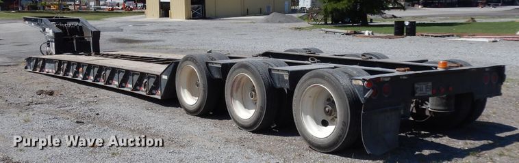 image for item DG6985 2001 Load King 553SS lowboy equipment trailer