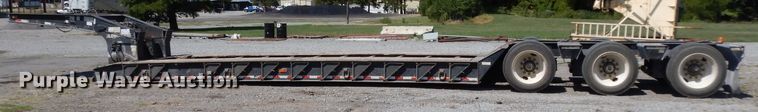 image for item DG6985 2001 Load King 553SS lowboy equipment trailer