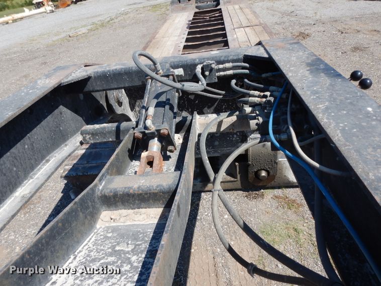 image for item DG6985 2001 Load King 553SS lowboy equipment trailer