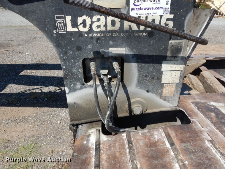 image for item DG6985 2001 Load King 553SS lowboy equipment trailer