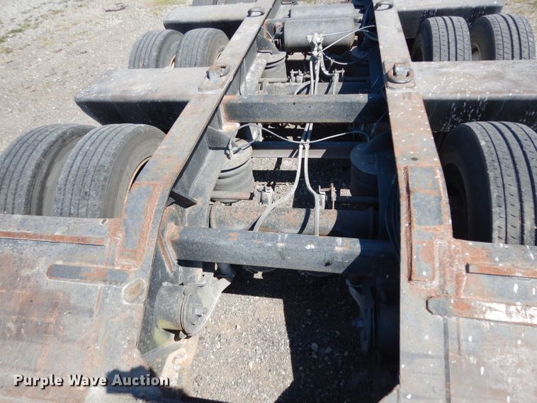 image for item DG6985 2001 Load King 553SS lowboy equipment trailer