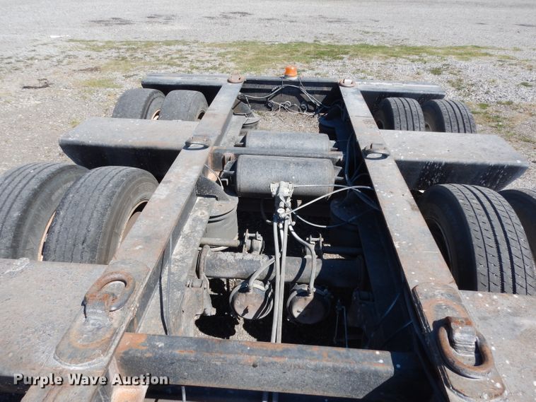image for item DG6985 2001 Load King 553SS lowboy equipment trailer