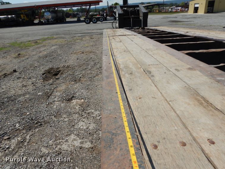 image for item DG6985 2001 Load King 553SS lowboy equipment trailer