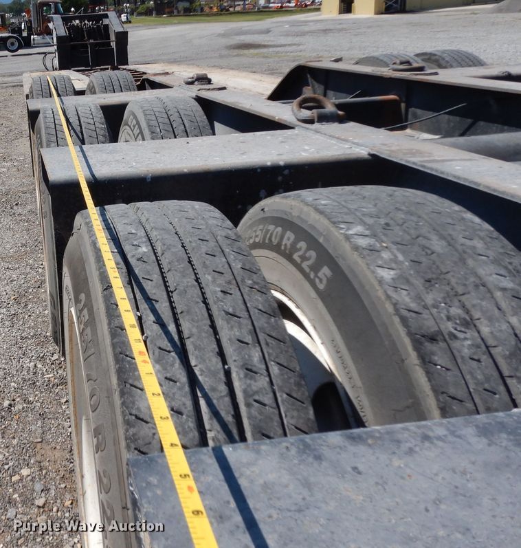 image for item DG6985 2001 Load King 553SS lowboy equipment trailer