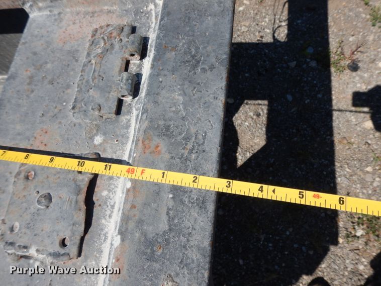 image for item DG6985 2001 Load King 553SS lowboy equipment trailer