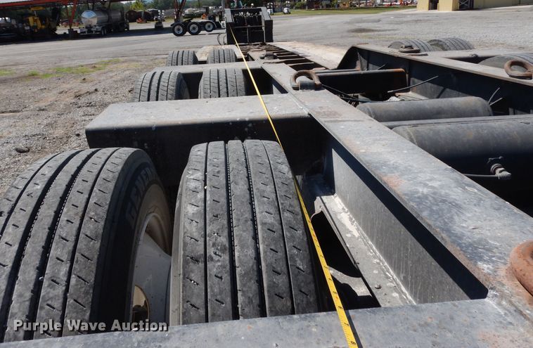 image for item DG6985 2001 Load King 553SS lowboy equipment trailer