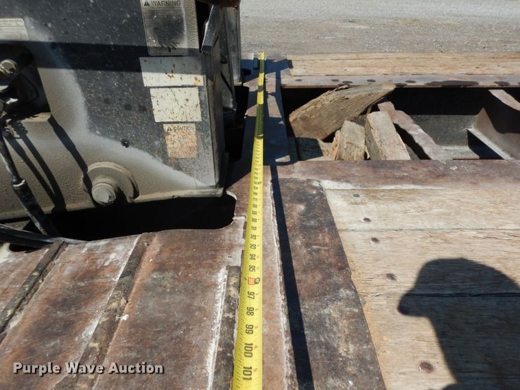 image for item DG6985 2001 Load King 553SS lowboy equipment trailer