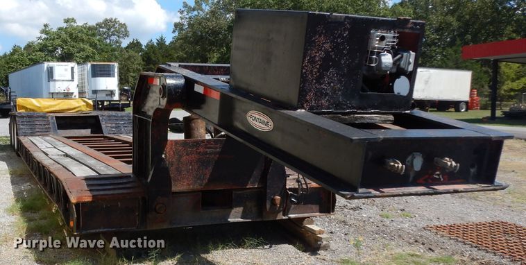 image for item DG6986 1990 Fontaine HRGTT-7-50NGBAW lowboy equipment trailer