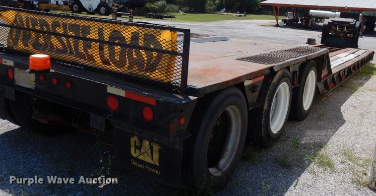 image for item DG6986 1990 Fontaine HRGTT-7-50NGBAW lowboy equipment trailer