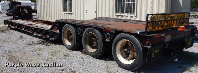 image for item DG6986 1990 Fontaine HRGTT-7-50NGBAW lowboy equipment trailer