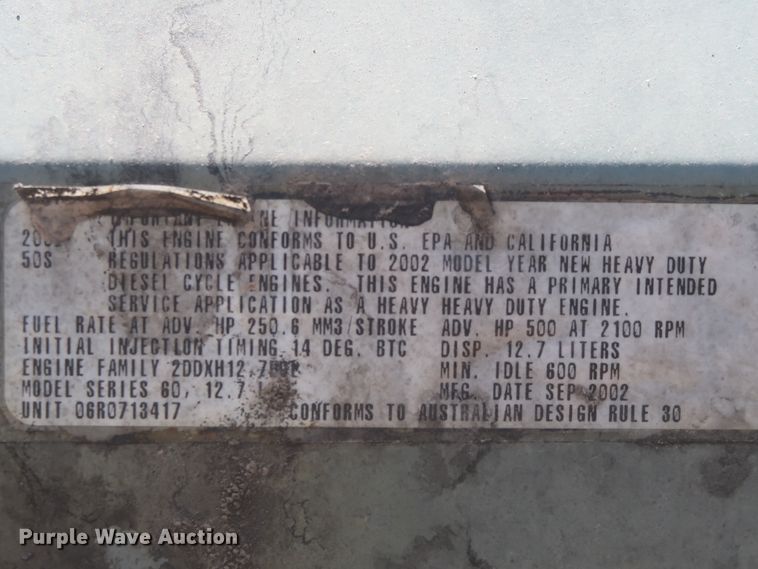 image for item DH0997 2003 Freightliner Columbia  semi truck