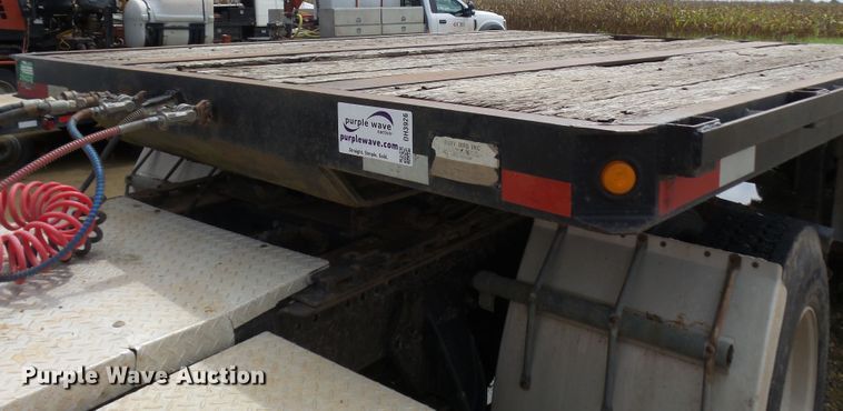 image for item DH3926 1995 Duty Mfg Inc DDH45 drop deck equipment trailer